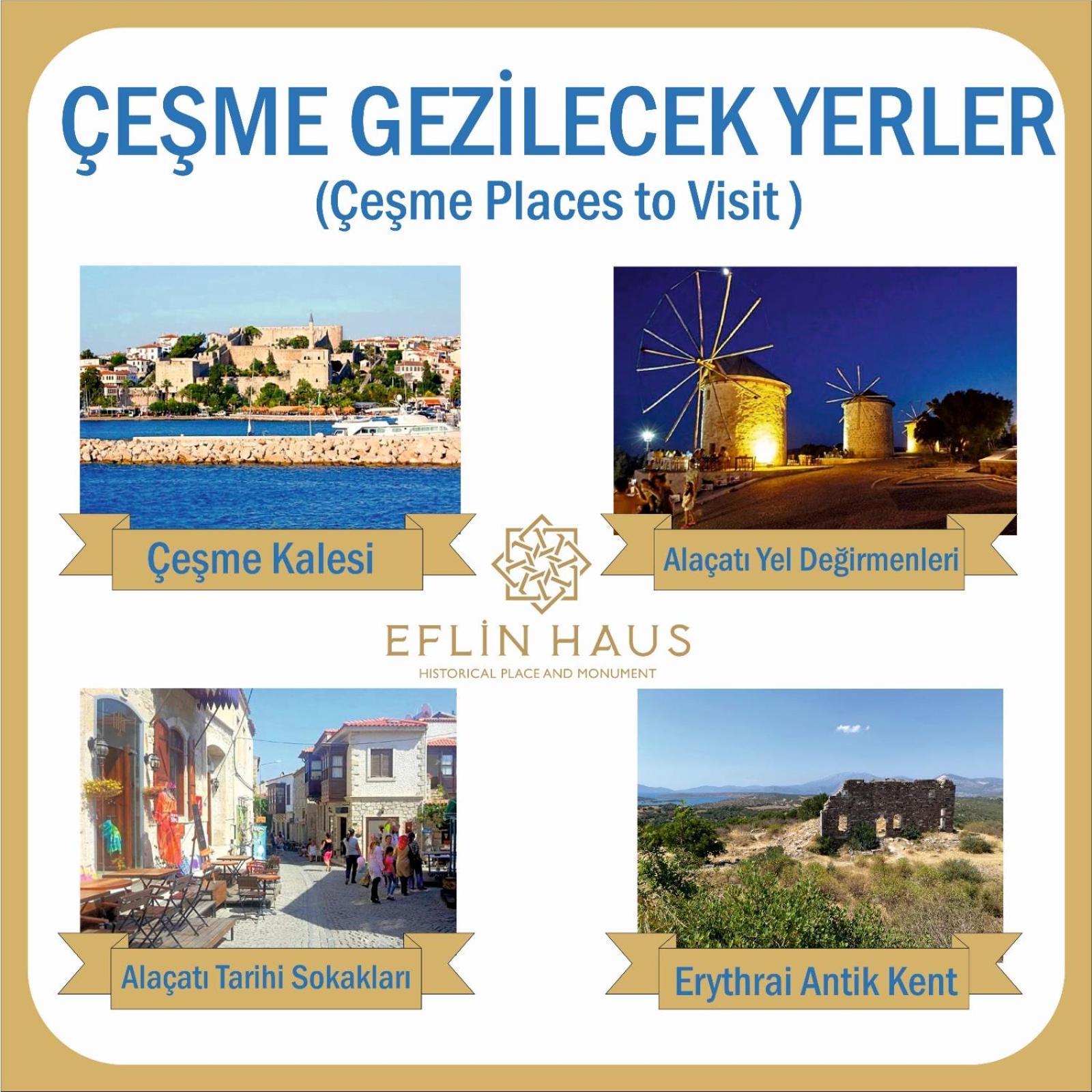 Eflin Haus Historical Place & Monument Cesme Exterior photo